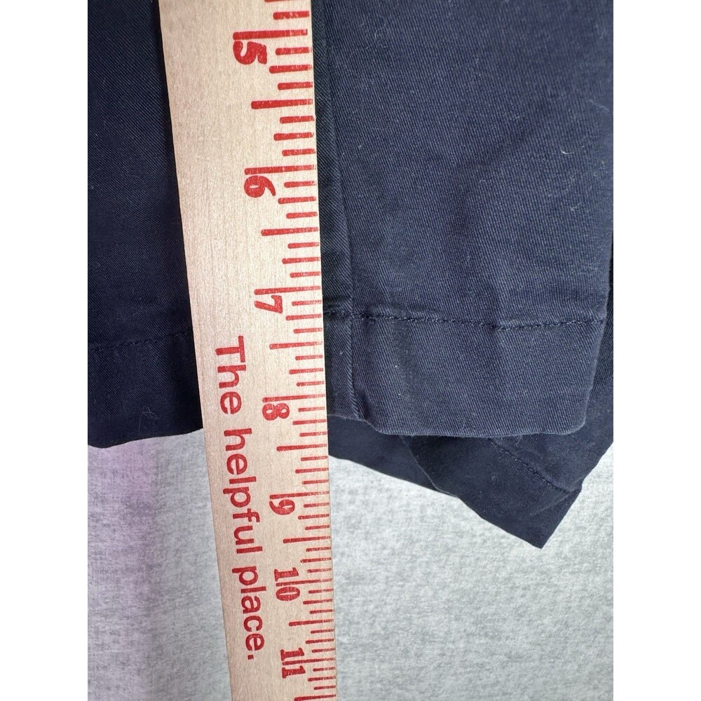 Tommy Hilfiger Women’s Navy Chino Shorts Plus Size 18W 8” Inseam EUC - Picture 6 of 9
